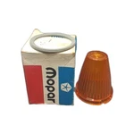 Nos Mopar 1974-1977 Dodge Large Truck Bullet Style Clearance Lamp Lens Amber. Fixed Price $45.00.