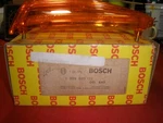 Mercedes W107. Lower Front Marker Signal Lens Set Rh/lh, Bosch Oem, Nos. 1972-89. Fixed Price $300.00.
