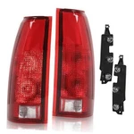 Tail Lights W/bulb Left And Right Compatible Connector Plate & Red. Fixed Price $65.18.