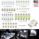 42X Led Interior Lights Bulbs Kit Set Car Trunk Dome License Plate Lamps 6000K. Fixed Price $6.63.