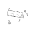 Genuine Mopar Cargo Lamp 68552687AB. Fixed Price $295.74.