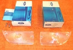 1970 Ford Maverick Grabber Nos Lh + Rh Front Parking Lamp Lenses Clear. Fixed Price $199.00.