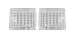 Usa-made! 1968-69 Chevy Ii & Nova Back Up Light Lens Pair New Trim Parts!. Fixed Price $43.89.