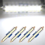 4X Xenon White 41MM Interior Led Light Festoon Bulb 578 212 Dome Trunk Lamp. Fixed Price $12.55.