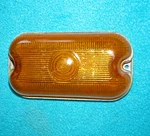 Columbus Metal Products 7876 Amber Glass Cats Eye Marker Lens Exterior Light. Fixed Price $15.00.