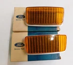 Nos Oem Ford 1971 1972 1973 Mercury Comet Park Light Lenses 1970 Cougar Lamp XR7. Fixed Price $159.00.