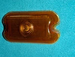 Columbus Metal Products 7876 Amber Glass Cats Eye Marker Lens For Exterior Light. Fixed Price $10.00.