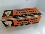 Vintage Nos Westinghouse Mazda Lamps For Automobiles No. 1052-IF Bulb RP11. Fixed Price $54.99.