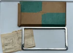 Vtg Nos Gm 1964 Chevy Ii Chevelle License Plate Frame 985739 Accessories. Fixed Price $249.99.