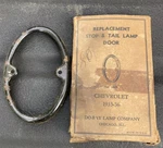 Vintage 1933-36 Chevrolet No. 1265 Replacement Stop & Tail Lamp Door Box. Fixed Price $24.95.