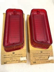 1969 Chevrolet Bel-air Biscayne Stop Tail Light Lens L&r Outer 5961185 Nors. Fixed Price $49.00.