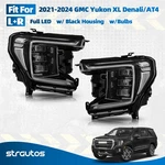 For 2021-2024 Gmc Yukon Xl DENALI/AT4 Full Led Headlight Black Left+right Pair. Fixed Price $359.90.