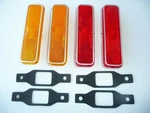 1972-76 Cuda Challenger Charger Side Mopar Lenses Markers Lamps. Fixed Price $49.95.
