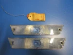 1962 Amc Rambler Classic And Ambassador Parking Light Lens Pair Nos !!. Fixed Price $75.00.