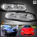 Fits 1998-2002 Chevy Camaro Z28 Clear Headlights Lamps Left+right Pair. Fixed Price $72.38.