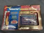 Vintage 18K Gold Plated Chain License Frame Cadillac Impala Lincoln Rolls. Fixed Price $34.68.