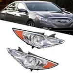 Pair Chrome Left+right For Hyundai Sonata 2011-2014 Led Clear Headlights Lamps. Fixed Price $85.03.