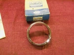 1962-1963 Mercury Comet S-22 Taillight Bezel Or Chrome Ring, Nos C1MY-13489-C. Fixed Price $50.00.