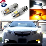 2X 1157 White/amber Led Turn Signal Light Bulbs For Acura Tl Rdx Tsx Rlx Csx. Fixed Price $22.99.
