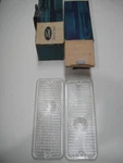 1973 74 Ford F-100 250 350 New Ft Turn Signal Park Lenses Pr Nos In Box. Fixed Price $119.00.