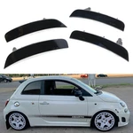 Smoked Lens Front & Rear Side Marker Housings W/ Bulbs For 11-19 Fiat 500E... Fixed Price $35.09.