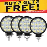 1X 4.4'' Led Round Work Bar Spot Lights Driving Lamp Offroad Car Truck Suv. Fixed Price $14.94.