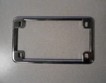 Nos Chris Products Motorcycle License Frame Fits: 7" X 4" Plates MCA592. Fixed Price $7.94.