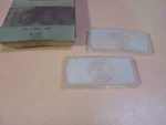 Vintage Pair Of Nos 1950 Ford Passenger Parking Lamp Lenses OA-13208. Fixed Price $24.95.