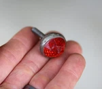 Vintage Glass Jewel Reflector Motorcycle Harley Indian Hot Rod Bicycle Accessory. Fixed Price $32.49.