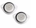 1979-1993 Ford Mustang Rear License Plate Light Lenses Pair New Look. Fixed Price $19.95.