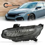 Lh Fit 2016-2021 Honda Civic Full Led W/drl Left Driver Side Headlight Headlamp. Fixed Price $119.99.