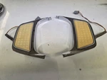 1966 1967 Dodge Charger Rear Courtesy Bezels Dome Lights. Fixed Price $44.95.