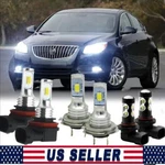 For Buick Regal 2011-2013 Combo 6X Led Headlights High Low + Fog Bulbs Kit. Fixed Price $28.14.