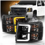 Anzo 111410 Headlight Pair For Chevrolet 07-13 Silverado 1500 With Black Housing. Fixed Price $497.72.