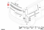 Genuine Bmw R55N Mini Rear Roof Molding Oem 51137168087. Fixed Price $95.36.