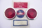 Vintage Willys Civilian CJ2A Pickup Jeepster Tail Light Lens Nos. Fixed Price $95.00.