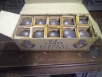 Vintage Prefocused Headlight 6 Volt General Electric 1209S Box Of 10 Bulbs. Fixed Price $16.00.