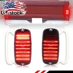 2 Smoke Red Led Rear Tail Light Lenses For 60-66 Chevy/gmc Fleetside Pickuptruck. Fixed Price $79.99.