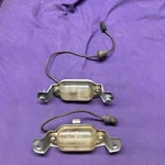 Vintage Gm License Plate Lights 1960S 5955195 &5958467. Fixed Price $24.95.