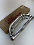 1960 Ford Nos Rear Lamp Door Trim Bezel COAF-13504-G. Fixed Price $65.00.