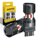 Auxito 3157 Led Bulbs Red Brake Light Super Bright Unique 1:1 Design 3156 3056. Fixed Price $27.54.