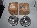 Nos Mopar 1966-74 Small High Beam Headlight Assemblies. Fixed Price $249.00.