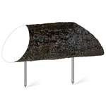 Sandbaggy Wood Golf Tee Box Marker - Uv Protected , Rust Resistant Log Style. Fixed Price $11550.00.