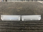 Nos 1957 Chevrolet Belair Convertible Rear License Lamp Lens Pair 5947970. Fixed Price $49.00.
