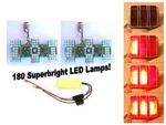 Mustang Tail Light Kit Sequential 180 Bulb Led 1964 1965 1966 - Scott Drake. Fixed Price $267.95.
