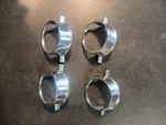 1964 Chevy Impala Tail Light Bezel Rings #5955332 Sold As Set. Fixed Price $40.00.