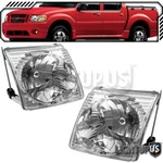 Head Lights 2001-2005 Ford Explorer Sport Trac Left Right Sides Pair Set. Fixed Price $66.97.