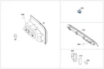 Genuine Mercedes-benz Additional Brake Lamp 463-906-95-00. Fixed Price $126.69.