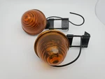 Vintage Dietz 2-35 Amber Marker Lights. Fixed Price $12.50.
