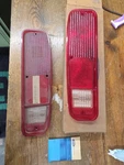 D3TZ13450D 1977-87 Ford Series Rear Taillight Lens L+r Nos Oem. Fixed Price $100.00.